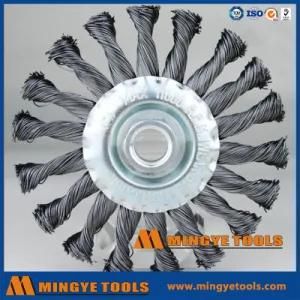 Circular Twisted Knot Wire Wheel Brush