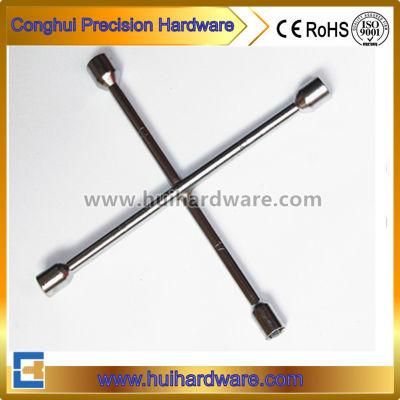 High Quality Fully Polished Cross Rim Wrench