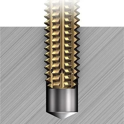 Hsse Forming Taps with Oil Groove DIN 371/376 Form C Tin/Ticn M5X0.8