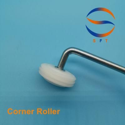 45mm Diameter Plastic Corner Rollers FRP Tools for Laminating