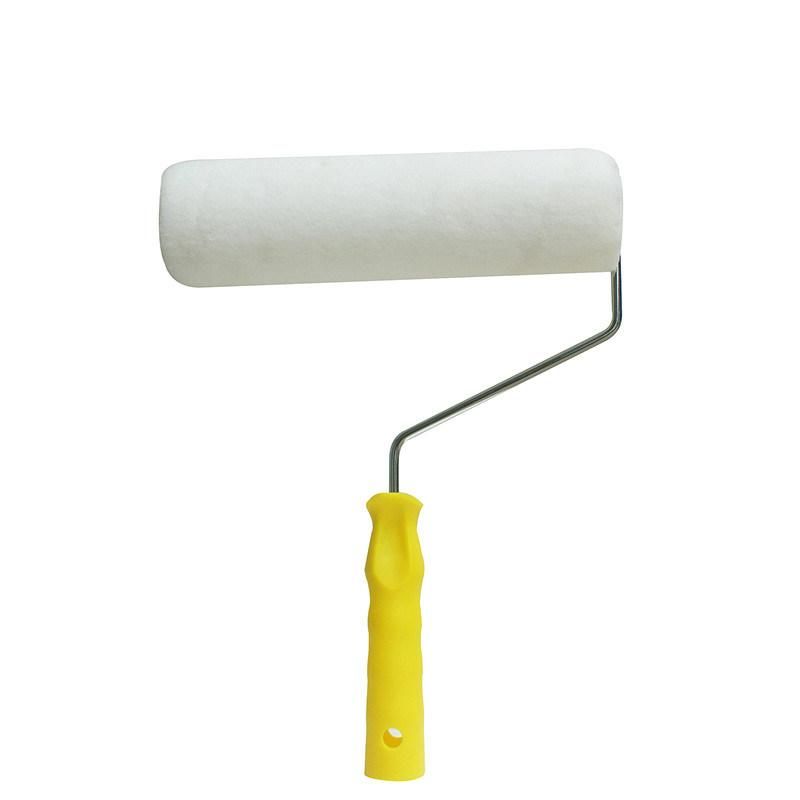 Decorative Paint Roller Brush with Plastic Handle Wall Painting Roller Brush