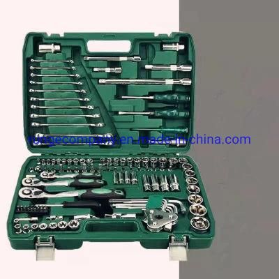 Premium Automotive Repair Tools Kit 151PCS Professional 1/4&quot; &1/2&quot; &3/8&quot; Socket Tool Set