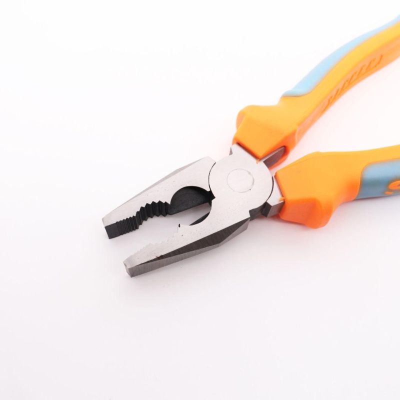 Customized Pliers Steel 6" 8" 10" Pliers Fine Rubber Handle Power Pliers