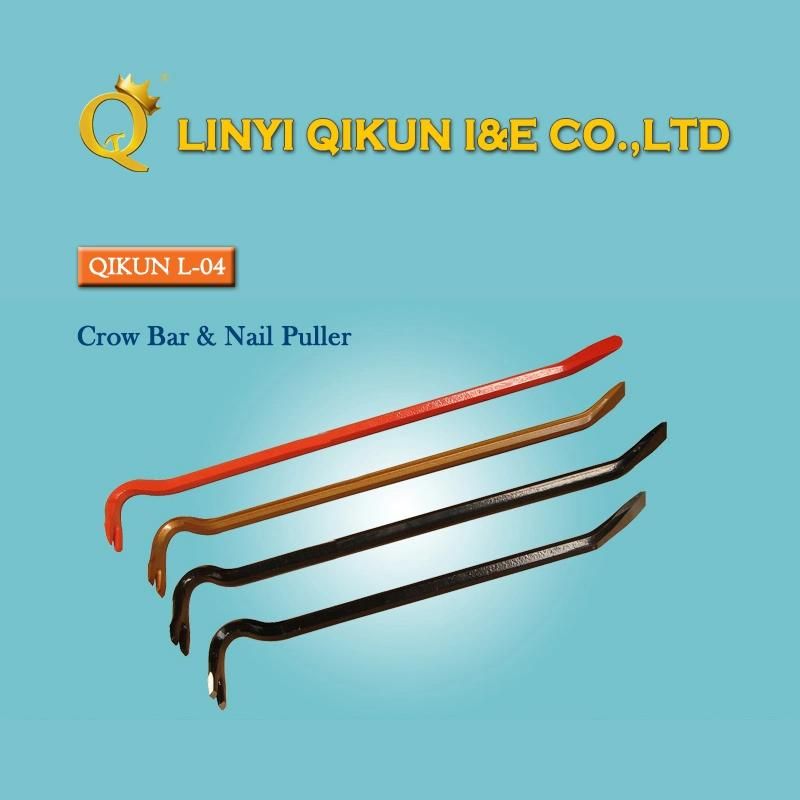 L-01 Drop Forged Nail Puller Wrecking Crow Bar