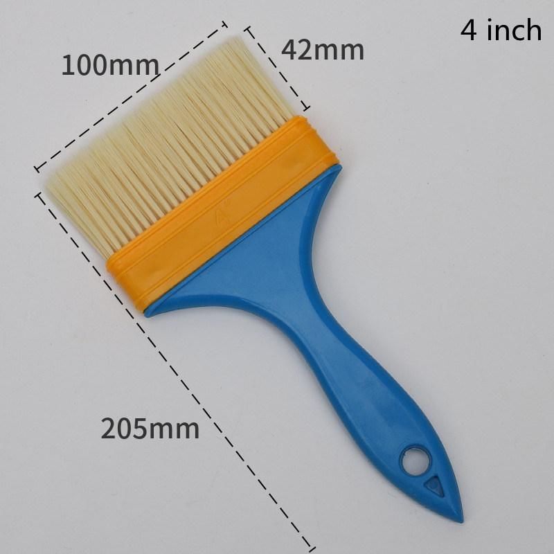 Flat Paint Brush with Plastic Handle