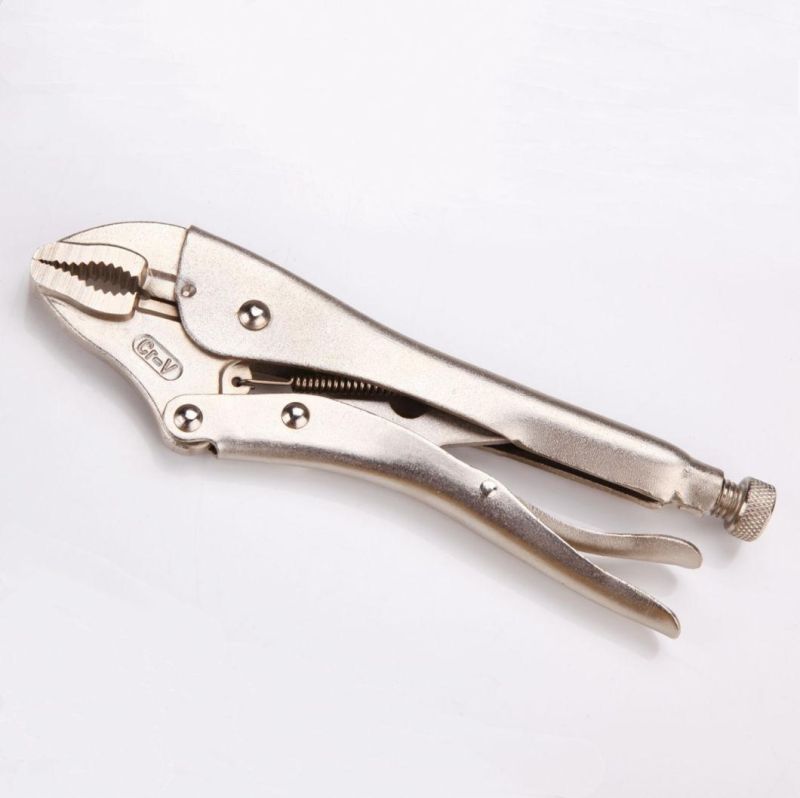 20", High Carbon Steel, Nickel Plated, Chrome Plated, Straight Jaw, Curved Jaw, Round Jaw, Locking Pliers, Chain Type Locking Pliers