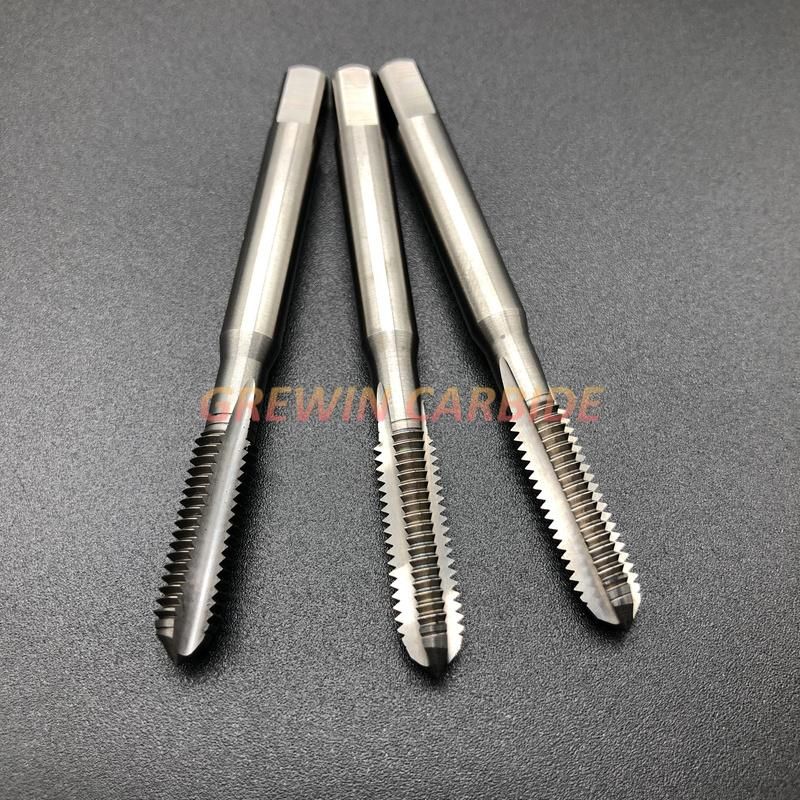 Grewin-High Precision Good Quality M6X1.0 Carbide Machine Straight Tap