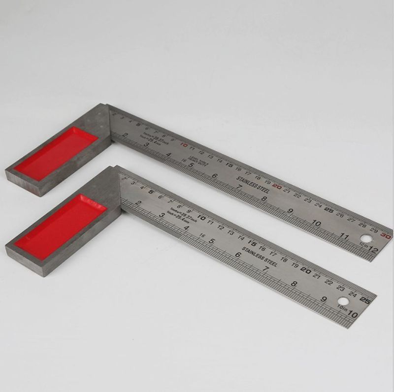 Factory Stainless Steel or Aluminium Handle Angle Square