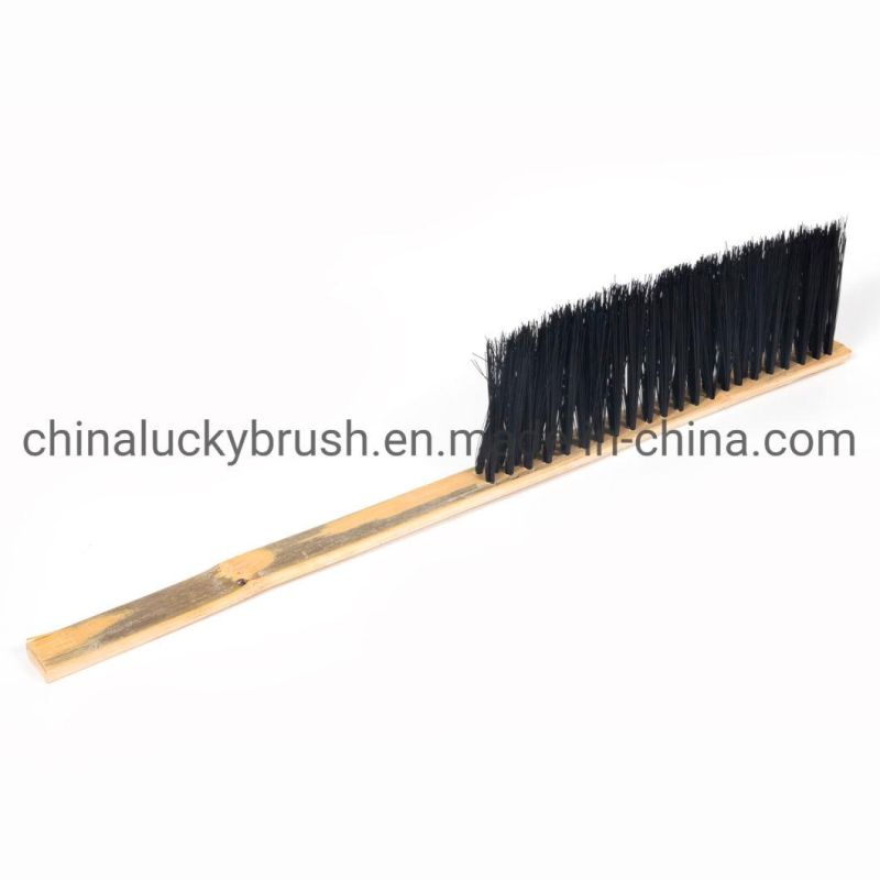 Wooden Handle Nylon Wire Cleaning Brush/Wood Steel Wire Cleaning or Polishing or Rust Removal Deburring Brush (YY-673)