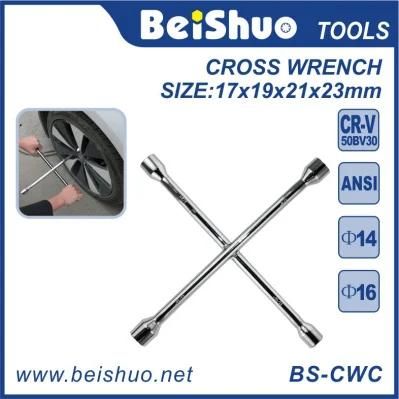 17mm 19mm 21mm 23mm Cross Rim Wheel Brace Wrench