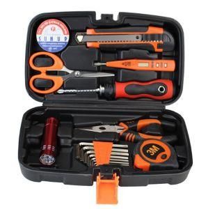 9 Pieces of Industrial Grade Hardware Tool Set for Electrician in-Vehicle Household Maintenance Plastic Packaging