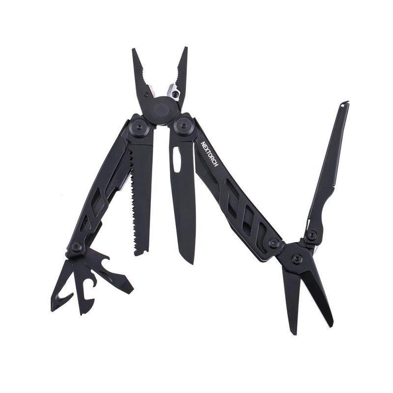 Multitool Pliers, 16-in-1 Multi-Purpose Pocket Knife Pliers Kit, Nextorch Nextool Mt10 420 Durable Stainless Steel Multi-Plier Multi Tool