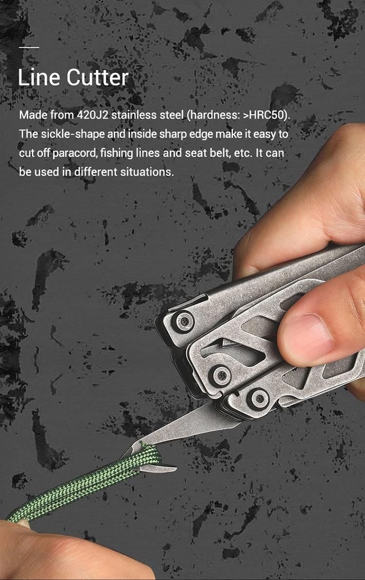 Nextool Flagship Pro Pliers Stonewashed Multitool for Outdoor Camping Tool