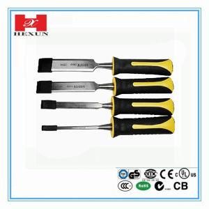 4PCS Wood Chisel Set with Plastic Handle