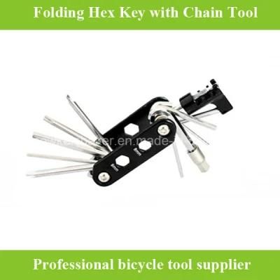 Repair Professional OEM Export Bicycle Amazon 15 in 1 Super Bicycle Repair Tool