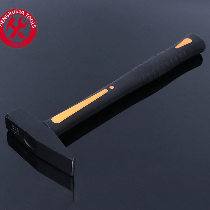 Machinist Hammer with Fiberglass Handle, TPR Handle Carbon Steel