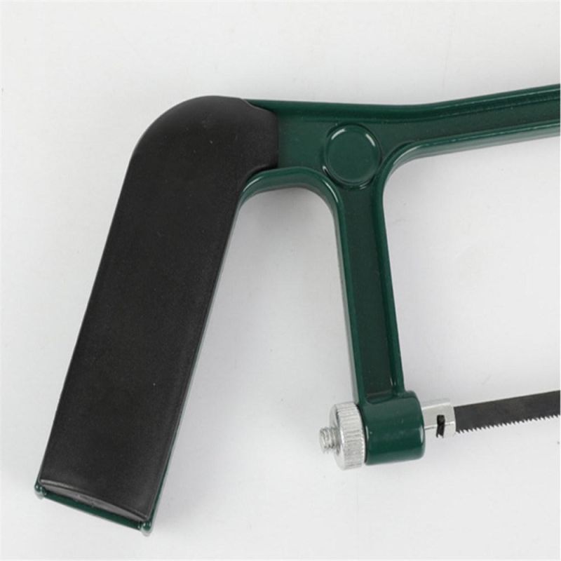 6"Mini Hand Hacksaw Frame with Iron with Plastic Handle