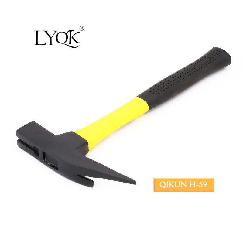 H-59 Construction Hardware Hand Tools Hickory Handle American Type Claw Hammer