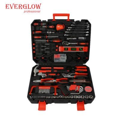 158PCS Professional Repair Household Hand Tool Kit with Blow Case Tools Set