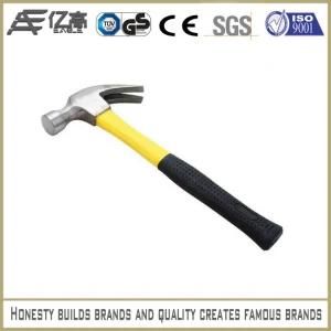 Customization Forgied Carbon Steel Claw Hammer with Fiberglass Handle