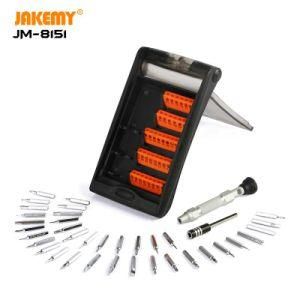 Jakemy Well Design 38 in 1 Aluminium Alloy Handle DIY Magnetic Repair Tool Kit Set