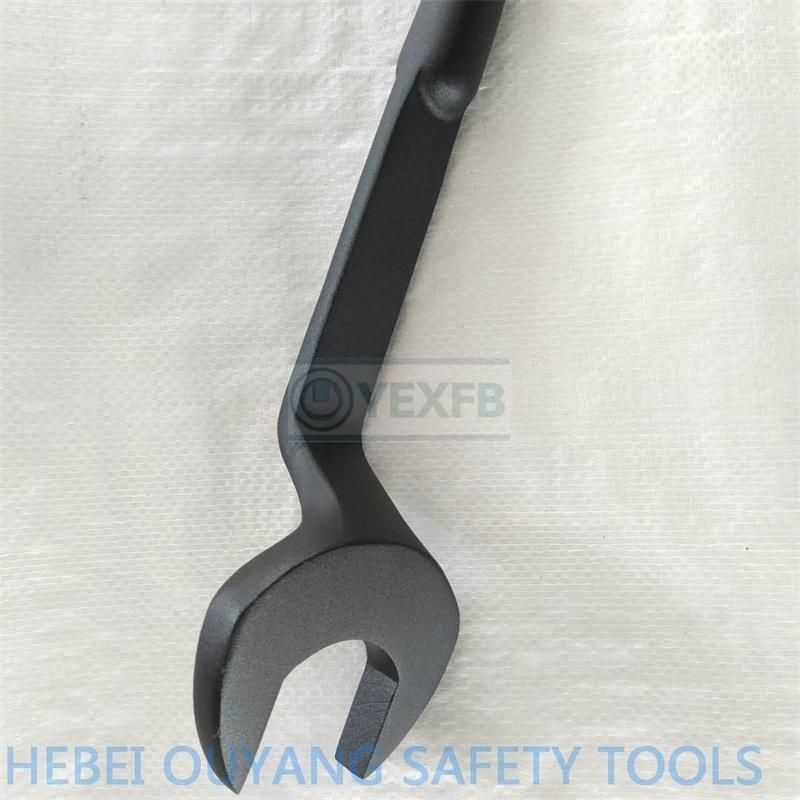 40 Cr-V Steel Tools Open Spud/Construction Wrench/Spanner, 1-5/8", Punch Forged