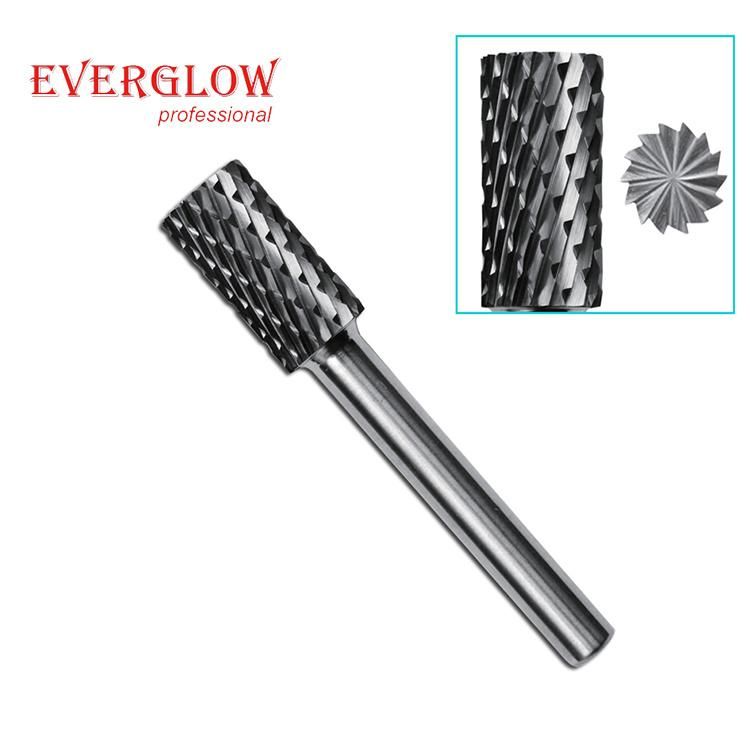 Hot Sale 6mm Shank Oval Shape Carbide Diamond Rotary Burr Grinding Burrs