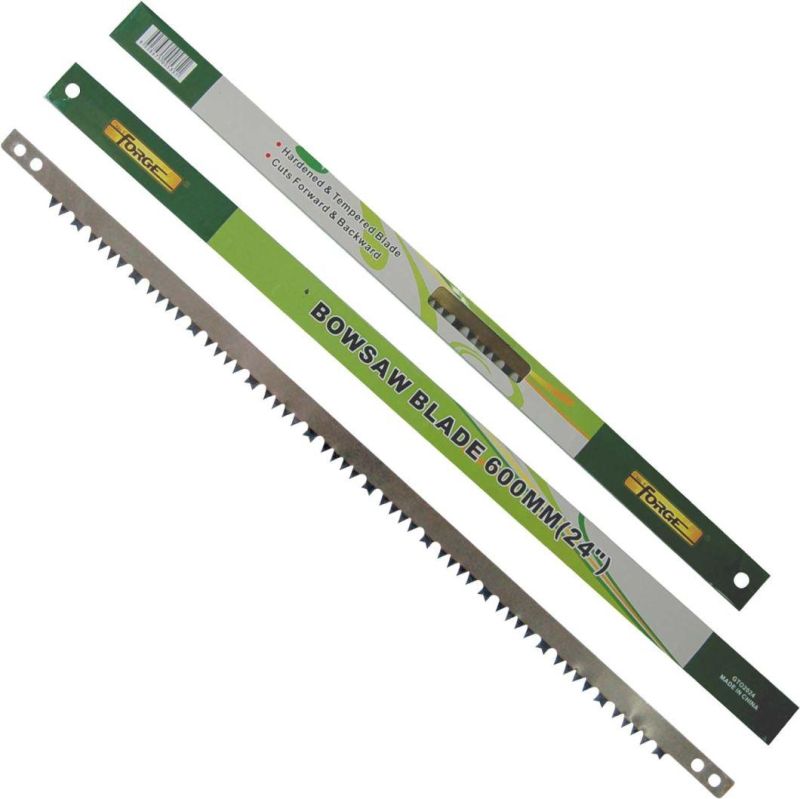 24" Garden Cutting Tools 60# Carbon Steel Hacksaw Bow Saw Replace Blade