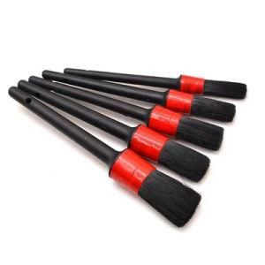 5PCS Car Fluro Detailing Brush Set with Plastic Handle