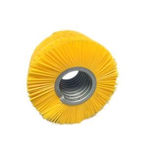 Cleaning and Derusting Industrial Brush with Nylon Wire and Inner Winding Spring Brush