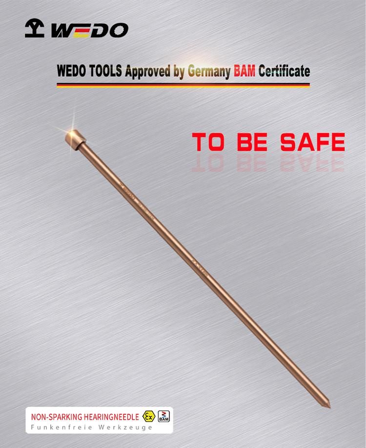 WEDO Beryllium Copper Non-Sparking Hearing Needle Bam/FM/GS Certified