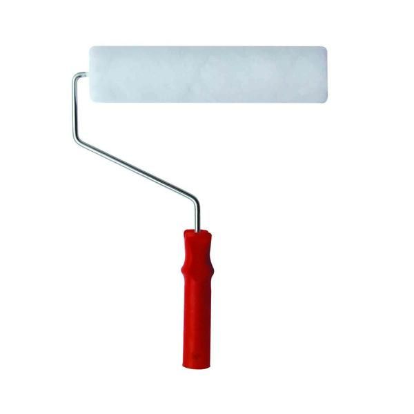 7" White Roller with Red Handle
