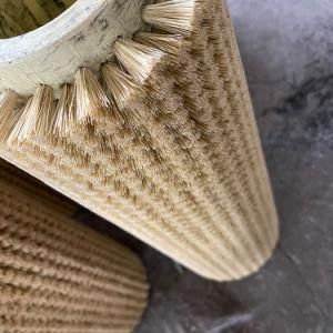 High Density Sisal Bristle Roller Cleaning Brush on Sale