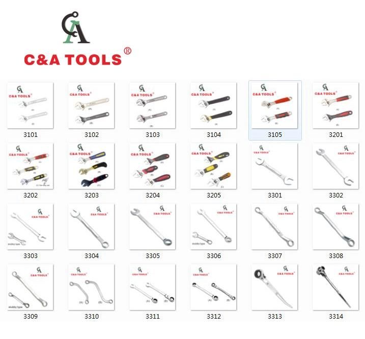 OEM Acceptable Carbon Steel Ratchet Combination Wrench