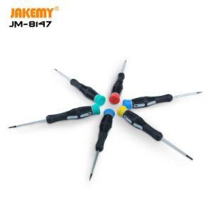 Jakemy 12 in 1 Colorful Anti-Slip Precision Hand Tool S-2 Single Screwdriver