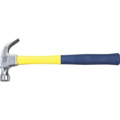 Fine Polished Claw Hammer with Fiber Handle