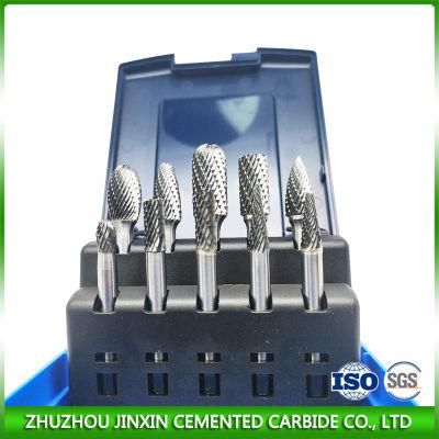 Carbide Burrs Set Shank Grinder Bit Carbide Rotary Burr Set