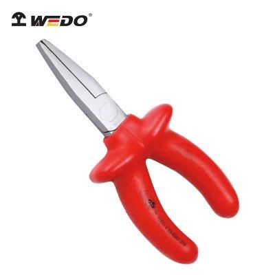 Wedo Professional Insulated Flat Nose Dipped Pliers