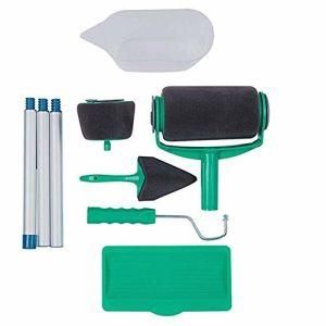 Green Color Paint Roller Brush Kit