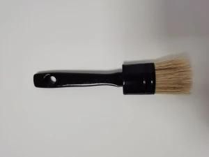 Fender Rubber Handle Paint Brush 1&quot;&quot;/1.5&quot;&quot;/2&quot;&quot;/2.5&quot;&quot;/3&quot;&quot;/4&quot;&quot; Black TPR, Paint Brush Set Synthetic Filament Paint Brush