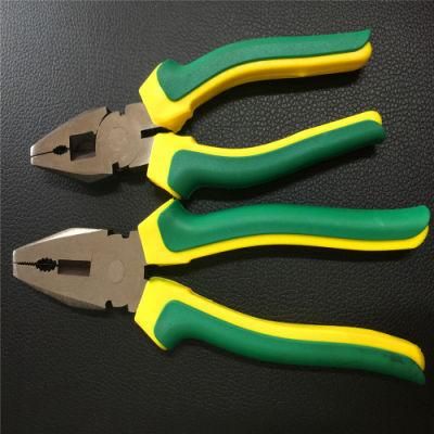 Cutting Combination Pliers with Two Color Handle