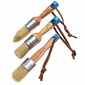 3pack Small Chalk Paint Wax Brush Set for Furniture