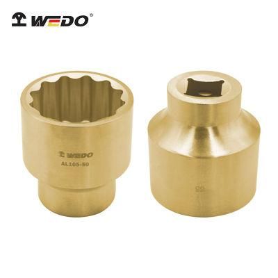 WEDO Aluminium Bronze Non-Sparking Metric &amp; Imperial 3/4&quot; 1/2&quot;Socket