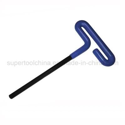 Black Finish Cr-V T-Handle Hex Wrench (191561)