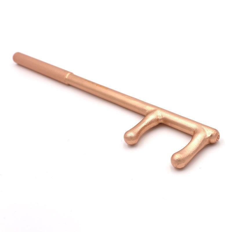 WEDO Beryllium Copper F Type Wrench/ Spanner Non-Magnetic Valve Handle Wrench