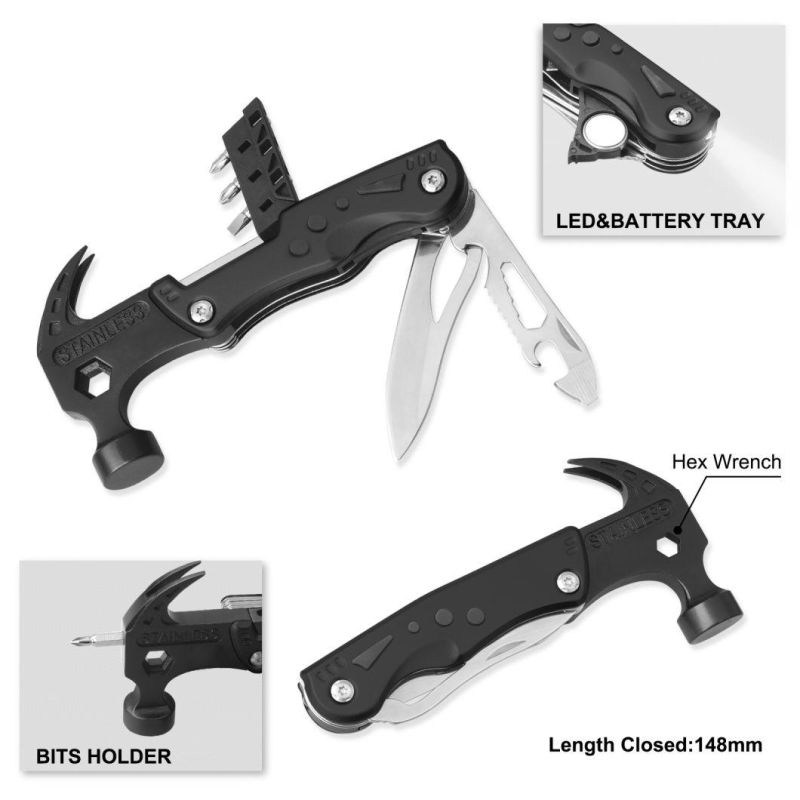 Multi Tool Multi Function Hammer & Wrench Tools (#8455AM)