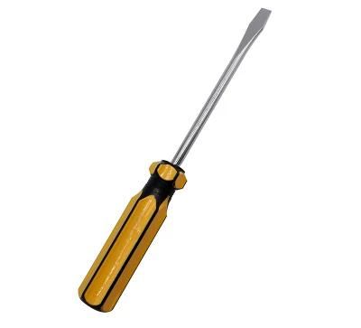 Slotted Screwdriver Non-Slip Handle Magnetic Tip Cross Head Screwdriver