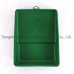 Green Paint Roller Brush Tray for Decorating