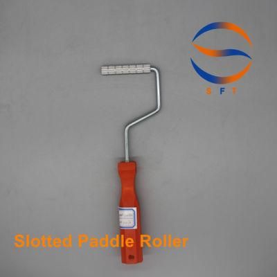 12mm Diameter 70mm Length Aluminium Slotted Paddle Rollers for FRP