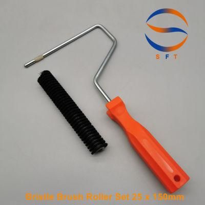 Customized Bristle Brushe Roller Set 25 X 150mm for FRP Laminating